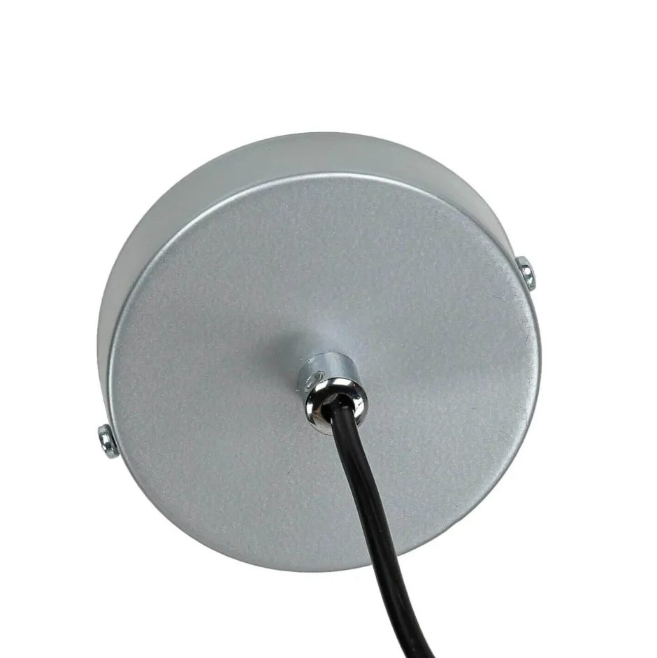 Hängelampen|Esszimmer Lampen*Easylight Hängelampe Metall rund Retro Chrom Kugelschirm