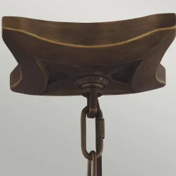 Elstead Hängelampe Metall Vintage Rustikal in Messing antik< Vintage Lampen|Wohnzimmerlampen