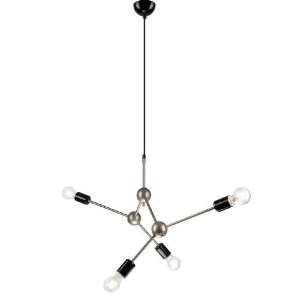 Lamkur Hängelampe Pendelleuchte Edelstahl Metall Esszimmer< Hängelampen|Esszimmer Lampen