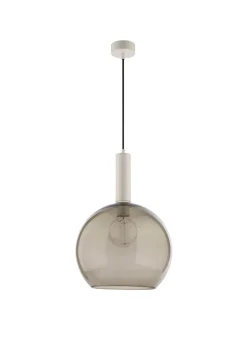 Jupiter Hängelampe Rauch Glas Ø30cm Kugel LYSITOS Esstisch< Hängelampen|Kugellampen