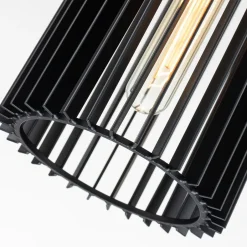 Elstead Hängelampe schmal Ø 15,2 cm H: max. 149,9 cm Metall< Hängelampen|Bürolampen