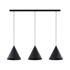 TK Lighting Hängelampe Schwarz 3-flammig Metall E27 höhenverstellbar< Hängelampen|Esszimmer Lampen