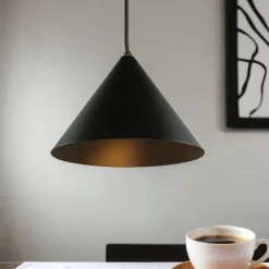 Wohnzimmerlampen|Metall Lampen*Nowodvorski Hängelampe Schwarz GU10 Ø 20,5 cm Metall Retro Design