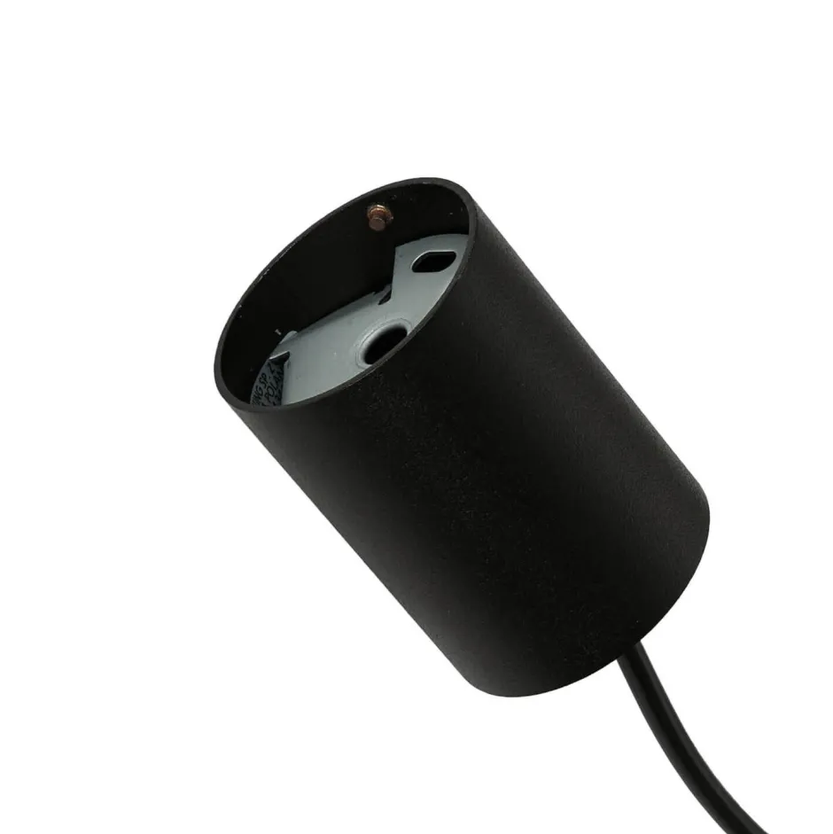 Wohnzimmerlampen|Metall Lampen*Nowodvorski Hängelampe Schwarz GU10 Ø 20,5 cm Metall Retro Design