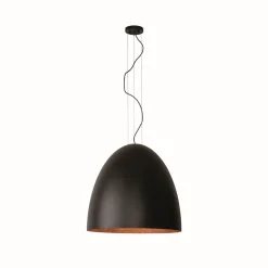 Hängelampen|Schlafzimmer Lampen*Nowodvorski Hängelampe Schwarz Kupfer 7x E27 Ø 75 cm