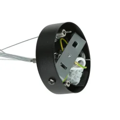 Hängelampen|Esszimmer Lampen*Emibig Hängelampe Schwarz Metall Design höhenverstellbar