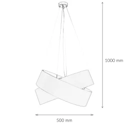 Hängelampen|Esszimmer Lampen*Emibig Hängelampe Schwarz Metall Design höhenverstellbar