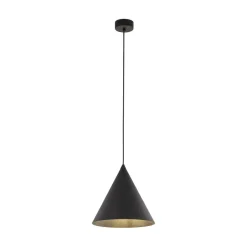 TK Lighting Hängelampe Schwarz Metall Ø 25 cm H: max. 160 cm E27< Hängelampen|Esszimmer Lampen
