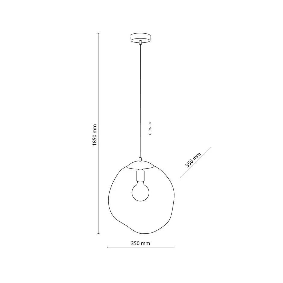 Trio Reality Hängelampe Schwarz verstellbar Esstisch Lampe BOSTA< Hängelampen|Esszimmer Lampen