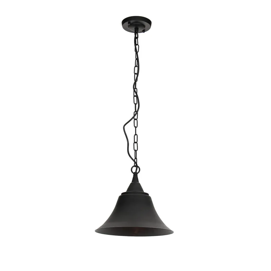 Easylight Hängelampe Schwarz Vintage Ø 30 cm Metall E27< Hängelampen|Esszimmer Lampen