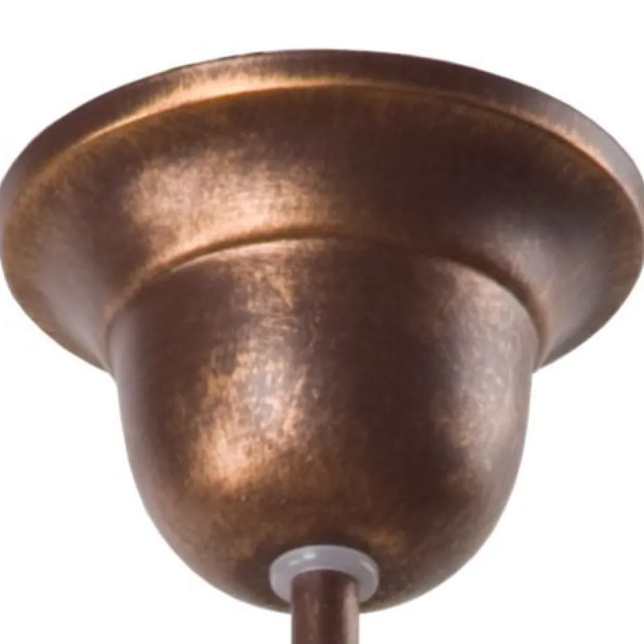 Hängelampen|Jugendstil Lampen*Lamkur Hängelampe Shabby Braun Esstisch Jugendstil 3-flmg