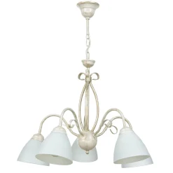 Lamkur Hängelampe Shabby Weiß Rustikal Esstisch Leuchte< Hängelampen|Esszimmer Lampen