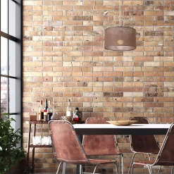 Schlafzimmer Lampen|Küchenlampen*Lamkur Hängelampe Stoff Ø 35 cm verstellbar wohnlich Modern E27 Braun