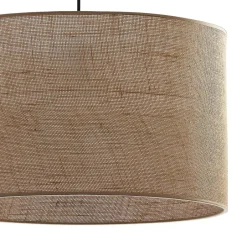 Wohnzimmerlampen|Moderne Lampen*TK Lighting Hängelampe Stoff Schirm Jute Ø 50 cm E27 Boho Style