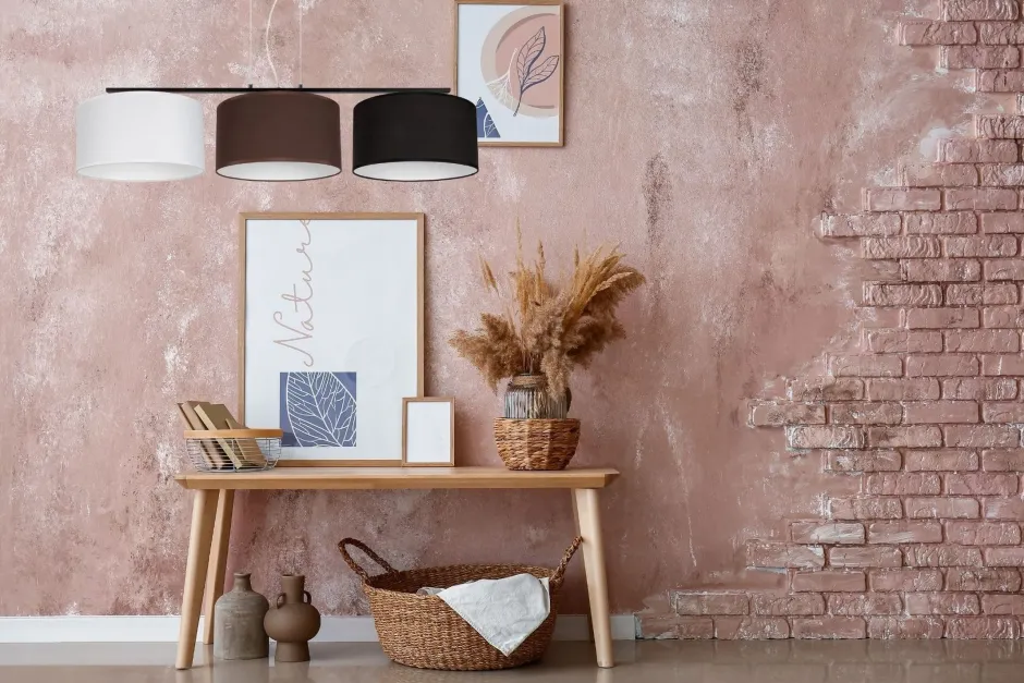 Belis Hängelampe Stoff Weiß Braun Schwarz E27 100 cm lang< Bürolampen|Wohnzimmerlampen