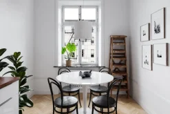 Hängelampen|Wohnzimmerlampen*By Rydéns Hängelampe Stoffschirm B: 35cm H: max. 120cm E27 Schwarz Weiß