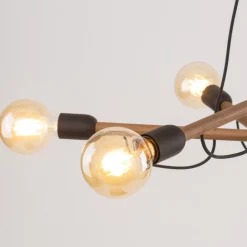 TK Lighting Hängelampe verstellbar L: 93 cm H: max. 160 cm für 6x E27< Hängelampen|Esszimmer Lampen