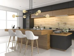 Hängelampen|Esszimmer Lampen*Emibig Hängelampe verstellbar Schwarz Retro 6x E27 Metall