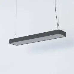 Nowodvorski Hängelampe warmweiß T8 LED 3000 K 2300 lm Aluminium B: 93,5 cm< Wohnzimmerlampen|Metall Lampen