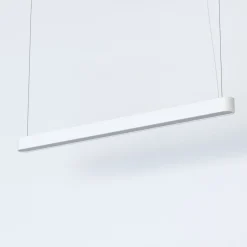 Hängelampen|Bürolampen*Nowodvorski Hängelampe Weiß 3000 K 3200 lm T8 LED verstellbar B: 125 cm