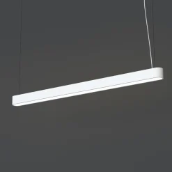 Hängelampen|Bürolampen*Nowodvorski Hängelampe Weiß 3000 K 3200 lm T8 LED verstellbar B: 125 cm