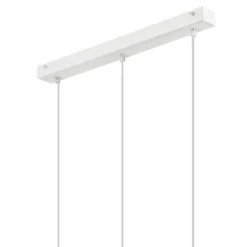 Hängelampen|Esszimmer Lampen*Lamkur Hängelampe Weiß Aluminium Modern Esstisch Leuchte