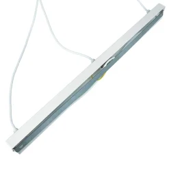 Luminex Hängelampe Weiß Metall Holz 3 flammig< Esszimmer Lampen|Wohnzimmerlampen