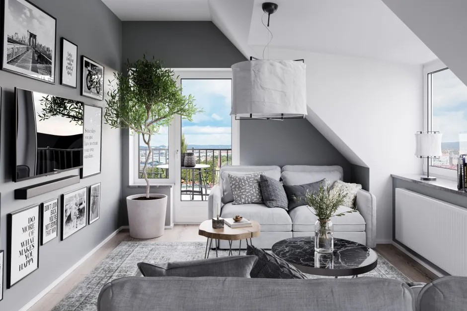 Hängelampen|Wohnzimmerlampen*By Rydéns Hängelampe Weiß Schwarz B: 61,5 cm Metall Stoff E27