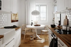 Hängelampen|Wohnzimmerlampen*By Rydéns Hängelampe Weiß Stoffschirm 50 cm breit H: max. 120 cm E27