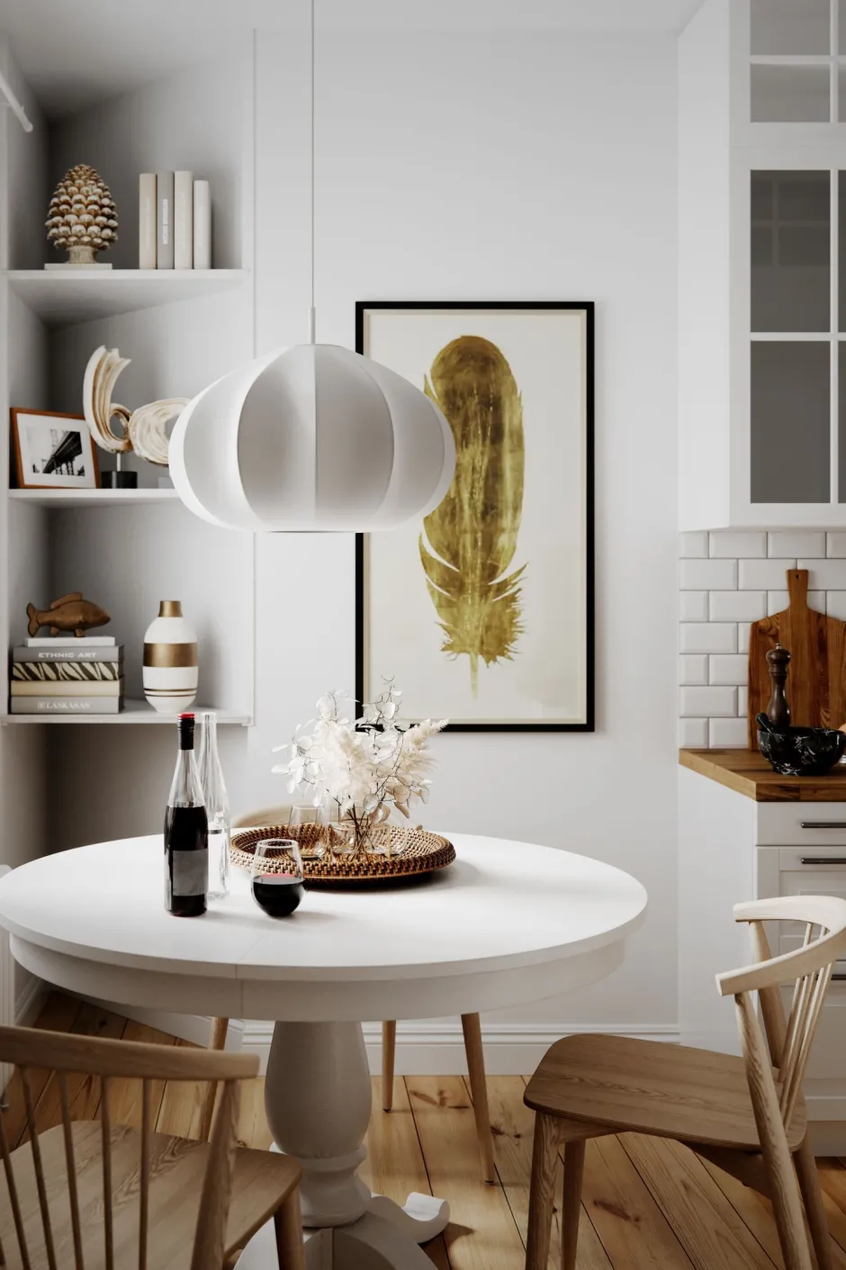 Hängelampen|Wohnzimmerlampen*By Rydéns Hängelampe Weiß Stoffschirm 50 cm breit H: max. 120 cm E27