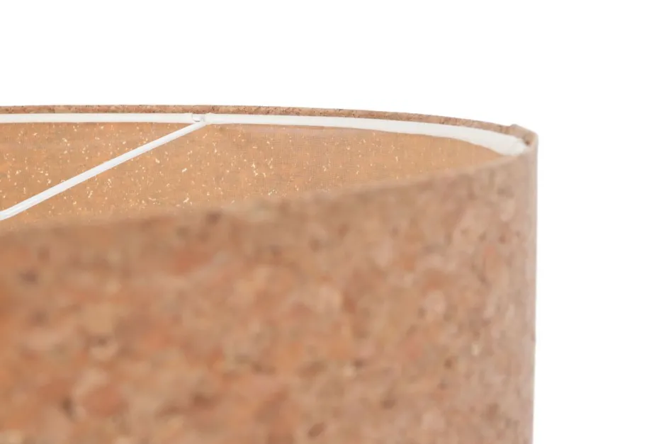 Hängelampen|Moderne Lampen*BPS Koncept Hängelampe Wohnzimmer Ø 60 cm Natur Weiß Kork Modern E27