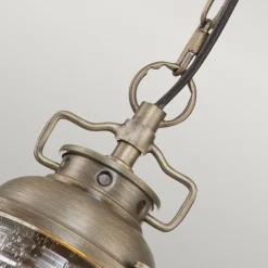 Gartenlaternen|Industrie Lampen*Elstead Hängeleuchte außen höhenverstellbar E27 IP44 Vintage