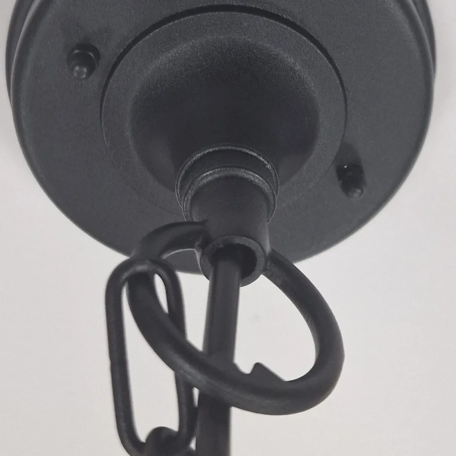 Elstead Hängeleuchte außen IP44 Schwarz E27 Glas Aluminium< Außenleuchten Antik|Gartenlaternen