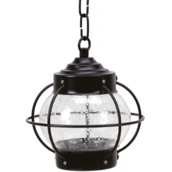Lido Hängeleuchte außen Messing Glas E27 IP23 D: 20 cm rund< Messinglampen|Maritime Lampen