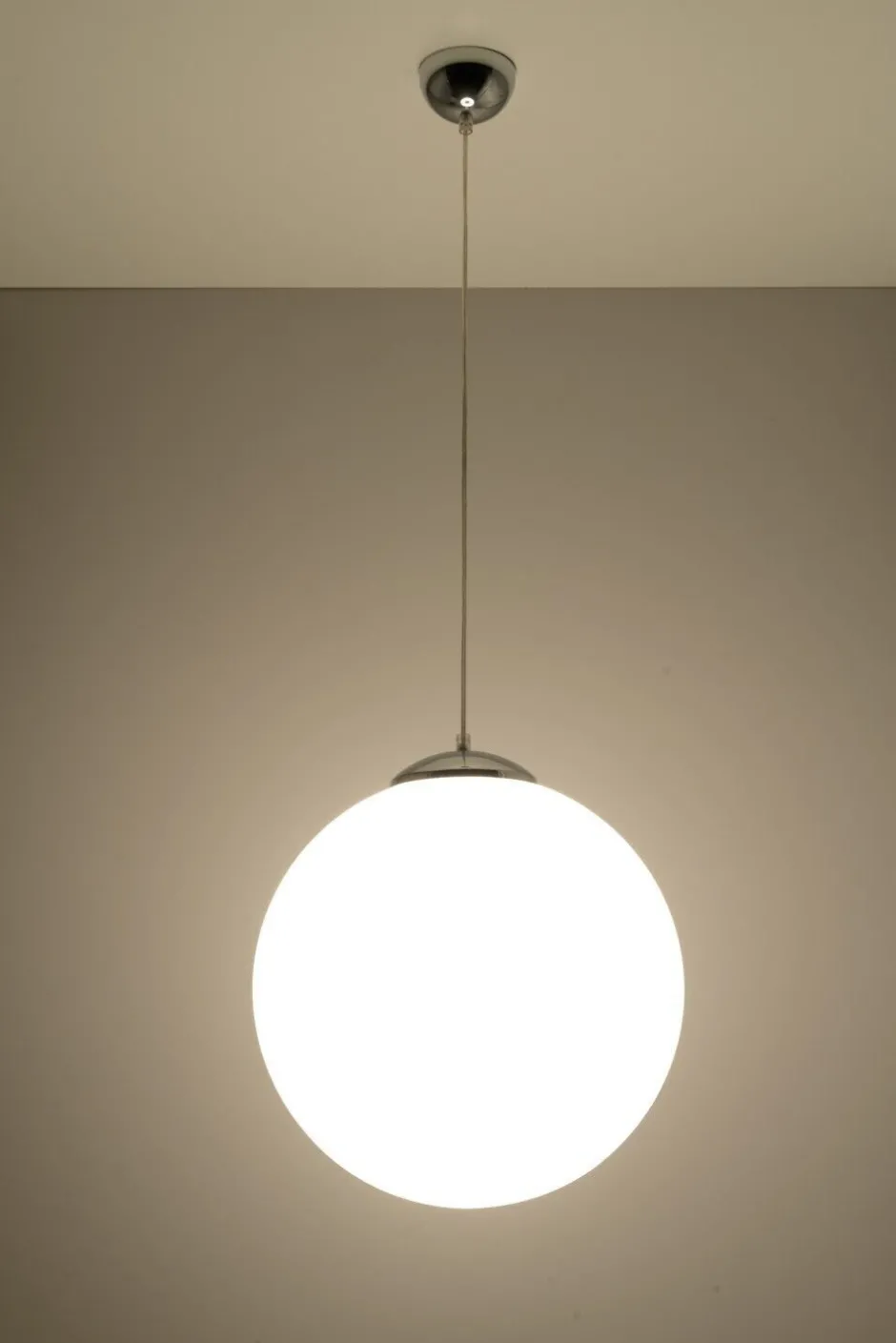 Sollux Hängeleuchte BIANCO Ø40cm< Kugellampen|Moderne Lampen
