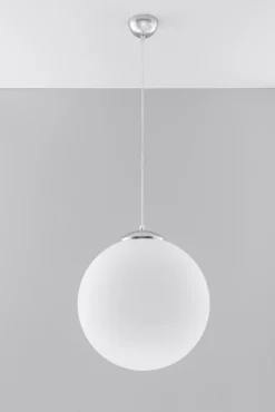 Sollux Hängeleuchte BIANCO Ø40cm< Kugellampen|Moderne Lampen