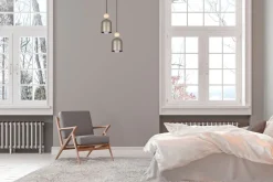 Belis Hängeleuchte Champagner Metall Holz 2-flmg E27 Ø21 cm< Hängelampen|Bürolampen