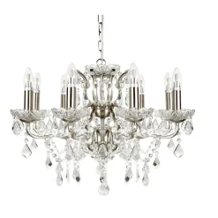 Kristalllampen|Wohnzimmerlampen*Searchlight Hängeleuchte Ø70cm 8-flmg