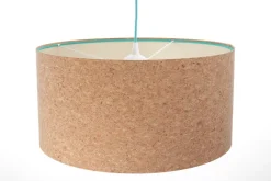 BPS Koncept Hängeleuchte E27 Ø 30 cm Kork Modern Wohnzimmer< Moderne Lampen|Wohnzimmerlampen
