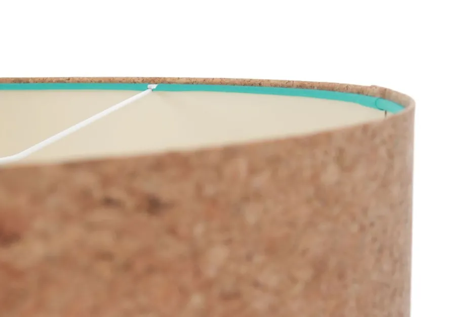 BPS Koncept Hängeleuchte E27 Ø 30 cm Kork Modern Wohnzimmer< Moderne Lampen|Wohnzimmerlampen