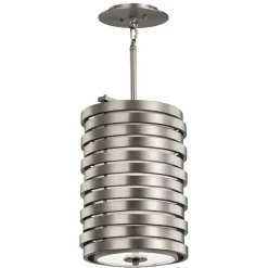 Küchenlampen|Moderne Lampen*Elstead Hängeleuchte E27 Ø27cm Metall Glas blendarm NAILA