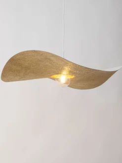 Hängelampen|Moderne Lampen*Sigma Hängeleuchte E27 Weiß Gold Modern Esszimmer