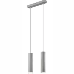 Lamkur Hängeleuchte Esstisch Silber Aluminium Modern< Hängelampen|Esszimmer Lampen
