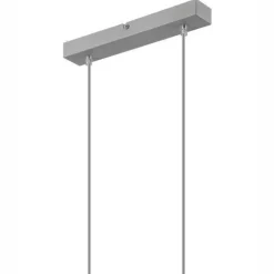 Lamkur Hängeleuchte Esstisch Silber Aluminium Modern< Hängelampen|Esszimmer Lampen