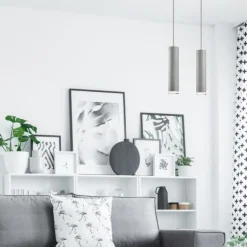 Lamkur Hängeleuchte Esstisch Silber Aluminium Modern< Hängelampen|Esszimmer Lampen