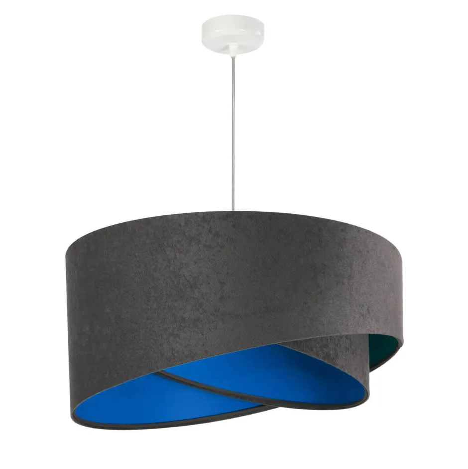 Hängelampen|Esszimmer Lampen*Easylight Hängeleuchte Esstisch Wohnzimmer Grau Blau Ø50cm