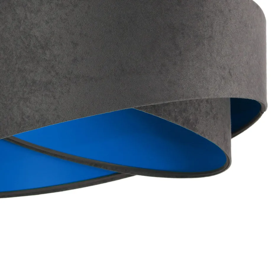 Hängelampen|Esszimmer Lampen*Easylight Hängeleuchte Esstisch Wohnzimmer Grau Blau Ø50cm