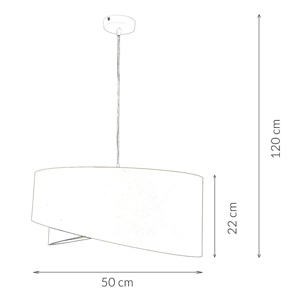 Hängelampen|Esszimmer Lampen*Easylight Hängeleuchte Esstisch Wohnzimmer Grau Blau Ø50cm