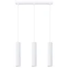 Sollux Hängeleuchte 3-flammig GU10 B: 45 cm schmal Weiß Modern< Hängelampen|Wohnzimmerlampen