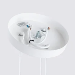 Sollux Hängeleuchte 3-flammig GU10 Modern B: 19,5 cm Weiß BERTA< Wohnzimmerlampen|Metall Lampen